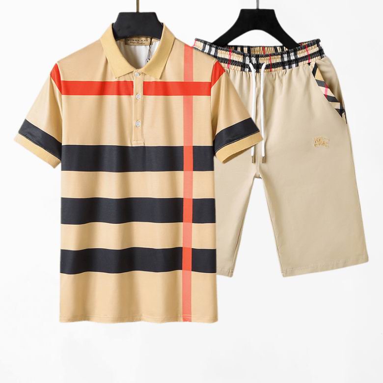 men Burberry suits set-004